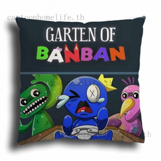 ปลอกหมอนอิง มีซิป พิมพ์ลาย Garten of Banban 3 มิติ สําหรับตกแต่งบ้าน