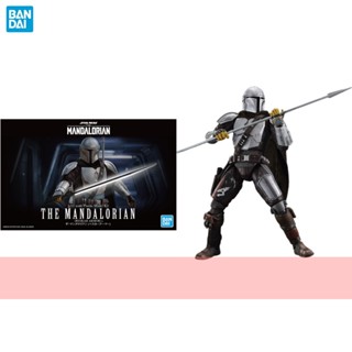 BANDAI โมเดลฟิกเกอร์ อนิเมะ Star Wars 1/12 THE MANDALORIAN BESKAR ARMOR ของเล่นสําหรับเด็ก