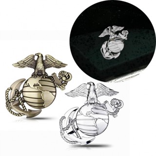 ⚡READYSTOCK⚡1 * Marine Corps Car Auto Emblem Motorcycle Iron Badge Hawk Metal Sticker