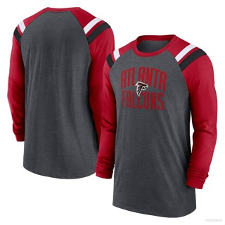 Sy3 NFL Atlanta Falcons Jersey เสื้อยืด แขนยาว พลัสไซซ์ YS3