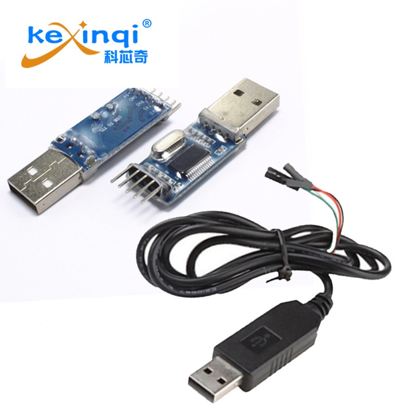 UART PL2303HX สายเคเบิลอะแดปเตอร์โมดูล SB ถึง TTL Converter UART โมดูล PL2303HX PL2303 Driver ใช้งาน