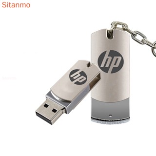 Hp Pendrive 64GB 128GB 1TB 2TB แฟลชไดรฟ์ USB โลหะ 1GB 8GB 16GB 32GB กันน้ํา ความเร็วสูง USB 2.0