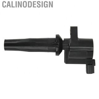 Calinodesign Car Ignition Coil Ignition Coil 4M5G 12A366 BC Wearproof Black for