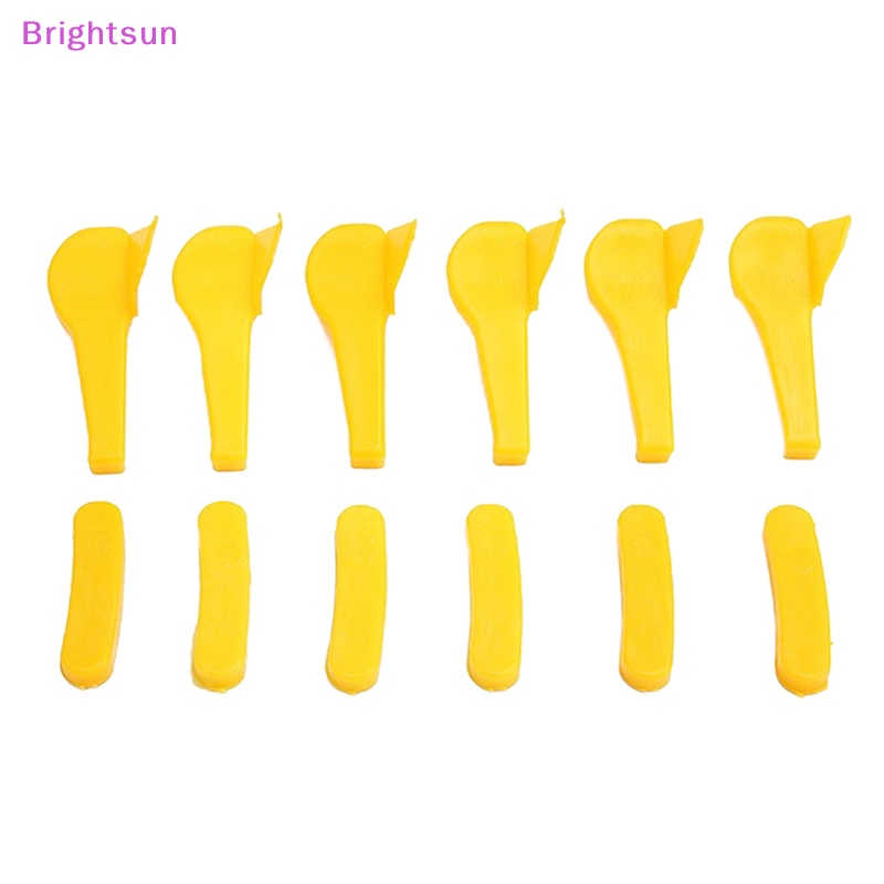 Brightsun 12 ชิ้นยางรถเปลี่ยนไนลอน Mount Demount เป็ดแทรก Tyre ขอบป้องกันใหม่ - รูปที่ 3