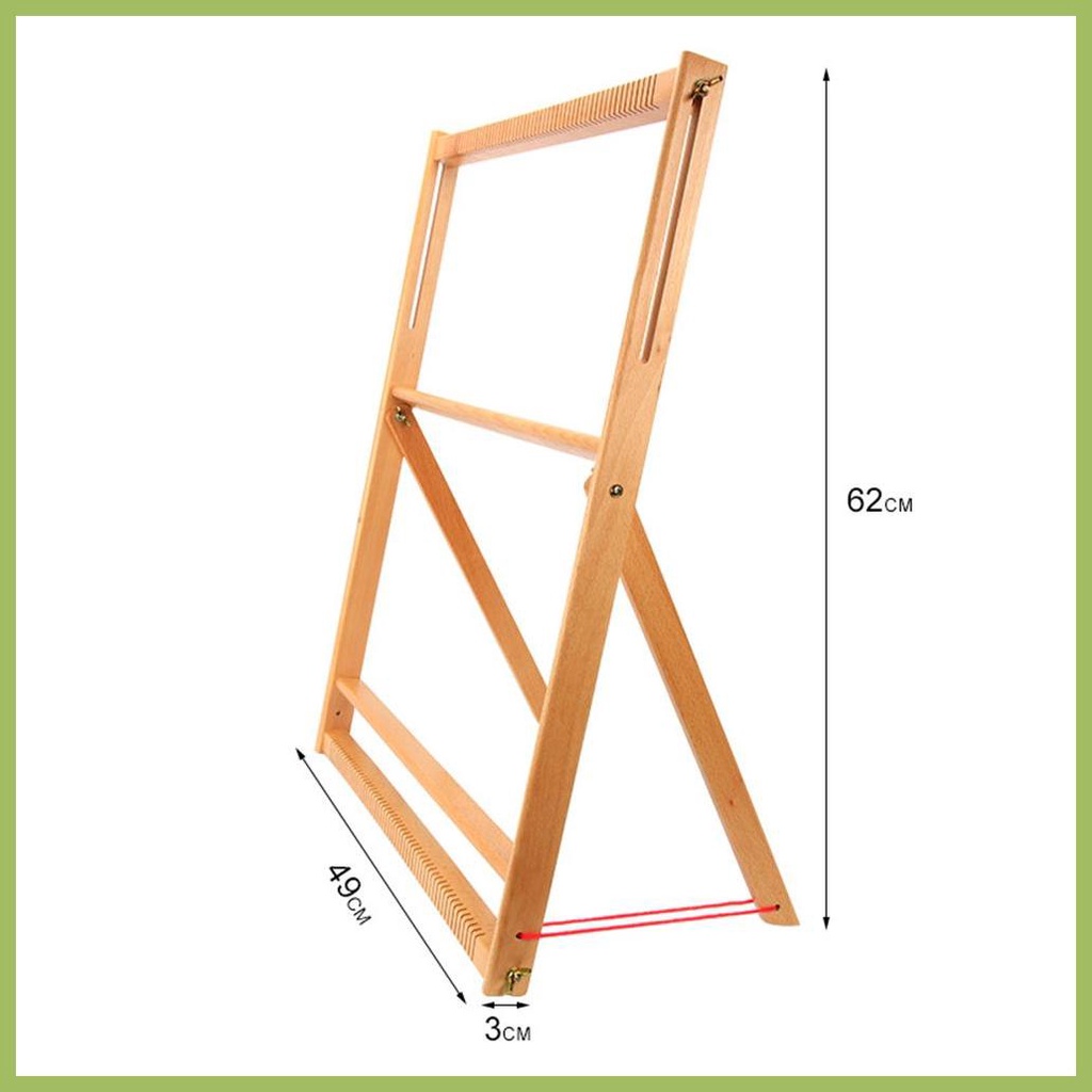 แผ่นบอร์ดถักนิตติ้ง ทนทาน พร้อมขาตั้ง แฮนด์เมด DIY yunkth - รูปที่ 3