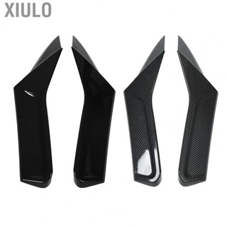 Xiulo Rear Window Side Splitter Trim Rear Window Side Spoiler  Aging Simple Installation Wear Resistant Rugged Colorfast for Car