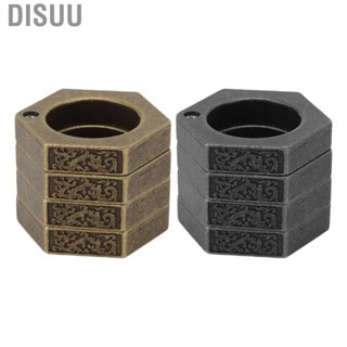 Disuu  Rings  Glossy Window Breaker Hexagonal  for Survival