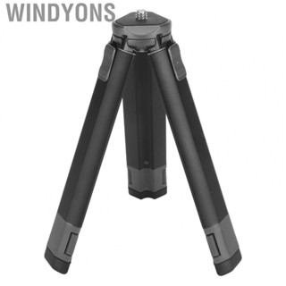 Windyons Mini Extendable Phone Tripod  1/4 Screw Lightweight Versatility Load 22.05lb Stable  Tripod  for Daily Life for Cameras for Monitors