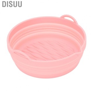 Disuu Air Cooker   Fryer Pot Silicone Pink Resuable Foldable  for Cooking