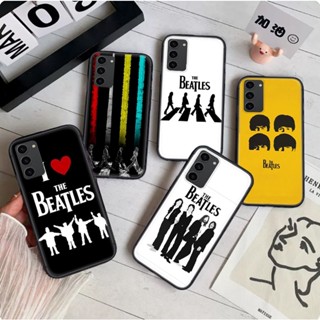 เคสโทรศัพท์มือถือแบบนิ่ม ลาย beatles abbey road silhouette 5E สําหรับ Samsung Note 10 Lite 20 Ultra S22 Plus