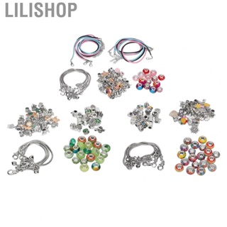 Lilishop Jewelry Making Kit  Complete Accessories Charm Bracelet Making Kit Gift Box Packaging  for Gifts