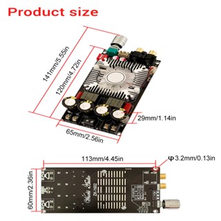 Diymore ZK-1602 TDA7498E บอร์ดขยายเสียงดิจิทัล 160W*160W ช่องคู่ 220W