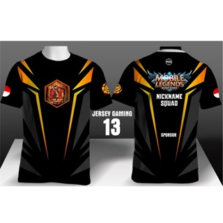 [พร้อมส่ง] เสื้อยืด ลาย baju raya MOBILE LEGENDS Jerseys kurta lelaki ขนาด 100 ซม.-160 ซม. สําหรับเด็ก และผู้ใหญ่ XS-3XL