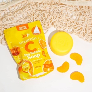 Joji Vitamin C Spa Bubble Soap 100 g โจจิ สบู่วิตามินซี