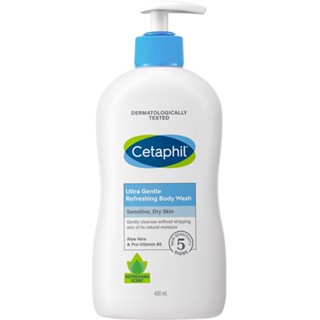 Cetaphil ครีมอาบน้ํา กลิ่นหอมสดชื่น 400 มล.