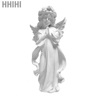 Hhihi Pray Angle Sculpture  Angel Statue Gypsum Good Display  for Anniversary