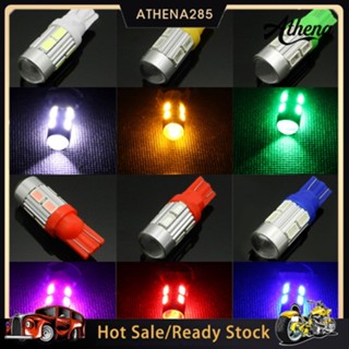 [ATHN]√ หลอดไฟเลี้ยว T10 LED 5630 5730 10SMD สําหรับภายในรถยนต์ 2 ชิ้น