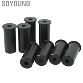 Soyoung Upgrade Door Bushings  8PCS Door Bushings Black High Strength Low Noise  for UTV