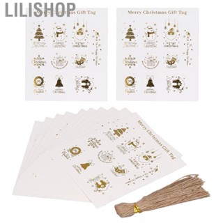 Lilishop Christmas Tags  Christmas Gift Tags 200 Pcs  for Gift Wrapping