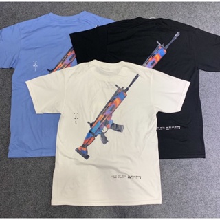 พร้อมส่ง เสื้อยืด ลายกระบองเพชร Travis Scott สําหรับ Fortnite Tee