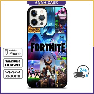 เคสโทรศัพท์มือถือ ลาย Fortnite 3 สําหรับ iPhone 14 Pro Max 13 Pro Max Samsung Galaxy Note10+ S21Ultra