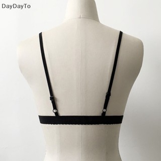 Daydayto ชุดชั้นใน คอร์เซ็ท ดันทรง ลูกไม้ สีดํา เซ็กซี่ ฤดูร้อน สําหรับผู้หญิง TH