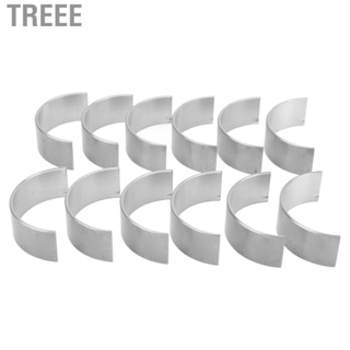 Treee Rod Bearings Set  Easy To Install Connector Bearing Set Aluminum Alloy and Steel  for Car Engines