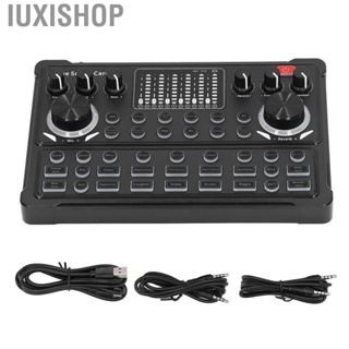 Iuxishop Live  Card Dual Channel Multifunctional DSP Noise Reduction  Breathing