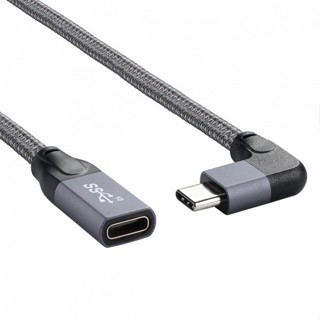 Xiwai สายเคเบิล USB-C USB 3.1 Type C ตัวผู้ เป็นตัวเมีย พร้อมปลอก สําหรับแล็ปท็อป