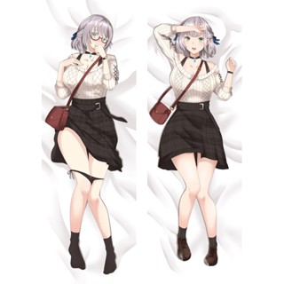 Youtuber Virtual YouTuber Shirogane Noel ปลอกหมอน ลายการ์ตูนอนิเมะ Dakimakura ขนาด 50x150 ซม. สําหรับกอดร่างกาย