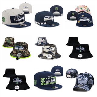 NFL Seattle Seahawks หมวกเสื้อกีฬากลางแจ้งแบบปรับได้