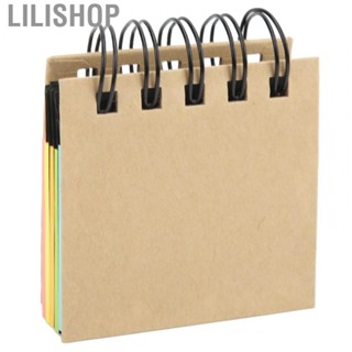 Lilishop Pocket Notebook  360° Page Turning Small Notebook  for Study Note Taking Business Office