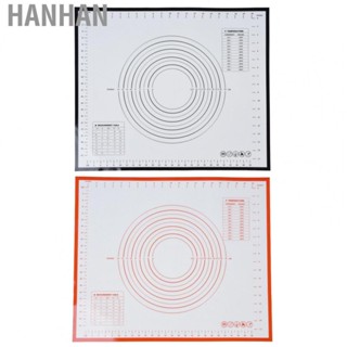 Hanhan Silicone Pastry Mat Scale Silicone Baking Mat Strong Adhensive  for Pizza