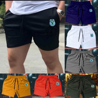 【พร้อมส่ง】 Drifit Short UNISEX NBA Patch สําหรับผู้ชาย ผู้หญิง ออกกําลังกาย ยิม ผ้าไมโครไฟเบอร์ กีฬา กางเกงขาสั้น Taslan