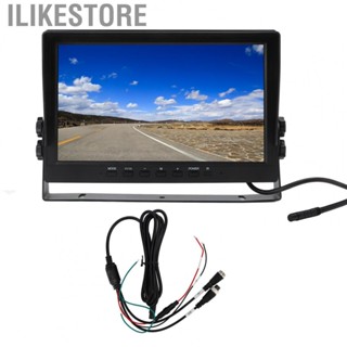 Ilikestore Reverse  10.1in Backup Display TFT LCD Safe 1024x600 Resolution Rear View Assistant 9-36V DC for Car Truck RV Trailer