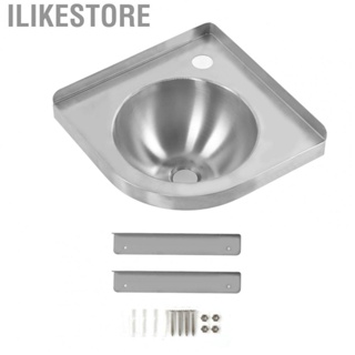 Ilikestore Corner Basin Sink 304 Stainless Steel Large  Space Saving Kitchen Sink for Boat