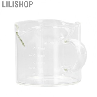 Lilishop Measuring Glass 75ml Measuring Cup with Handle for Restaurant