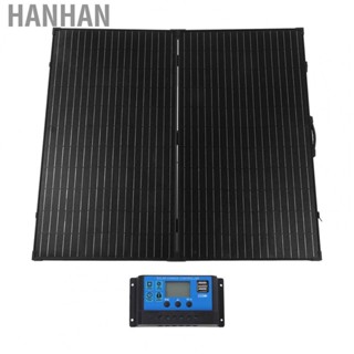 Hanhan Solar Photovoltaic Panel  200W Portable Solar Panel Ultra Lightweight High Efficiency  Static  for Boating for Camping