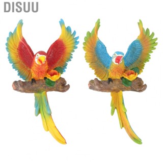 Disuu Parrot Decoration Statues  Outdoor Parrot Decor Weather Resisting  for Yard