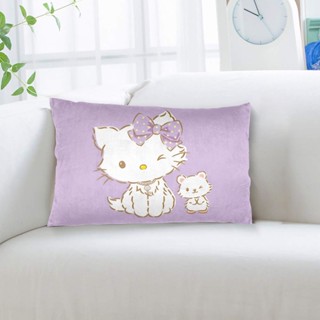 Sanrio Charmmy Kitty ปลอกหมอนอิง พิมพ์ลาย สวยหรู แฟชั่น สําหรับโซฟา (ไม่รวมหมอน)