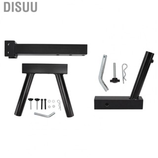 Disuu Flagpole Support Black Oxide Coating Universal Easy To Install Safe Flag Pole Bracke for