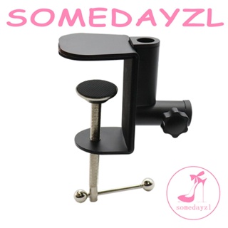 Somedayzl แคลมป์หนีบขาตั้งไมโครโฟน หมุนได้ 360 องศา