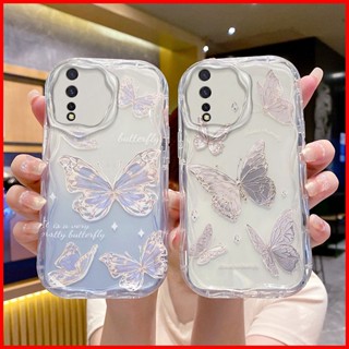 เคส Vivo S1 เคสโทรศัพท์มือถือแบบนิ่ม tpu ใส กันกระแทก สีชมพู แฟชั่น สําหรับ TYNY