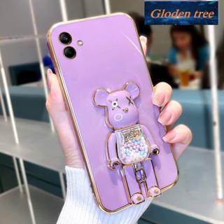 เคสโทรศัพท์มือถือ ซิลิโคนนิ่ม กันกระแทก ลายต้นไม้ Gloden สําหรับ SAMSUNG a04 a04s 5G SAMSUNG A04E 5G