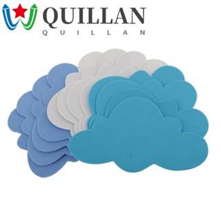 Quillan สติ๊กเกอร์โฟม Eva รูปก้อนเมฆ Diy สําหรับติดตกแต่งผนังห้องเด็ก 12ชิ้น