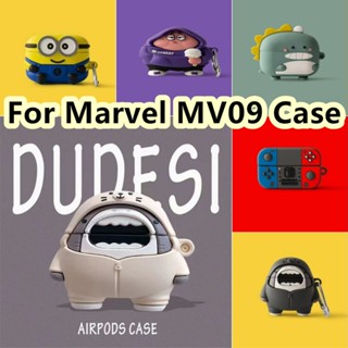 【Case Home】เคสหูฟัง แบบนิ่ม กันกระแทก สําหรับ Marvel MV09 Marvel MV09