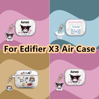 【จ่ายตรง】เคสหูฟัง แบบนิ่ม ลายการ์ตูนอนิเมะ สําหรับ Edifier X3 Air X3 Air