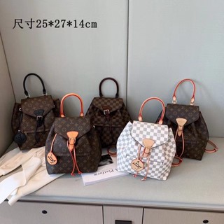 Lv3560 กระเป๋าเป้สะพายหลัง ใส่แล็ปท็อป คุณภาพสูง สําหรับผู้หญิง