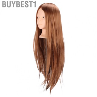 Buybest1 Mannequin Head High Temperature Fiber Hair Cutting