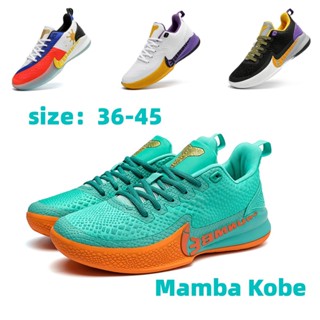 【Mamba】รองเท้าบาสเก็ตบอลกีฬาผู้ชาย, คู่รักวัยรุ่นรองเท้าลําลองมหาวิทยาลัยรองเท้าวิ่ง ไซซ์ 36-45